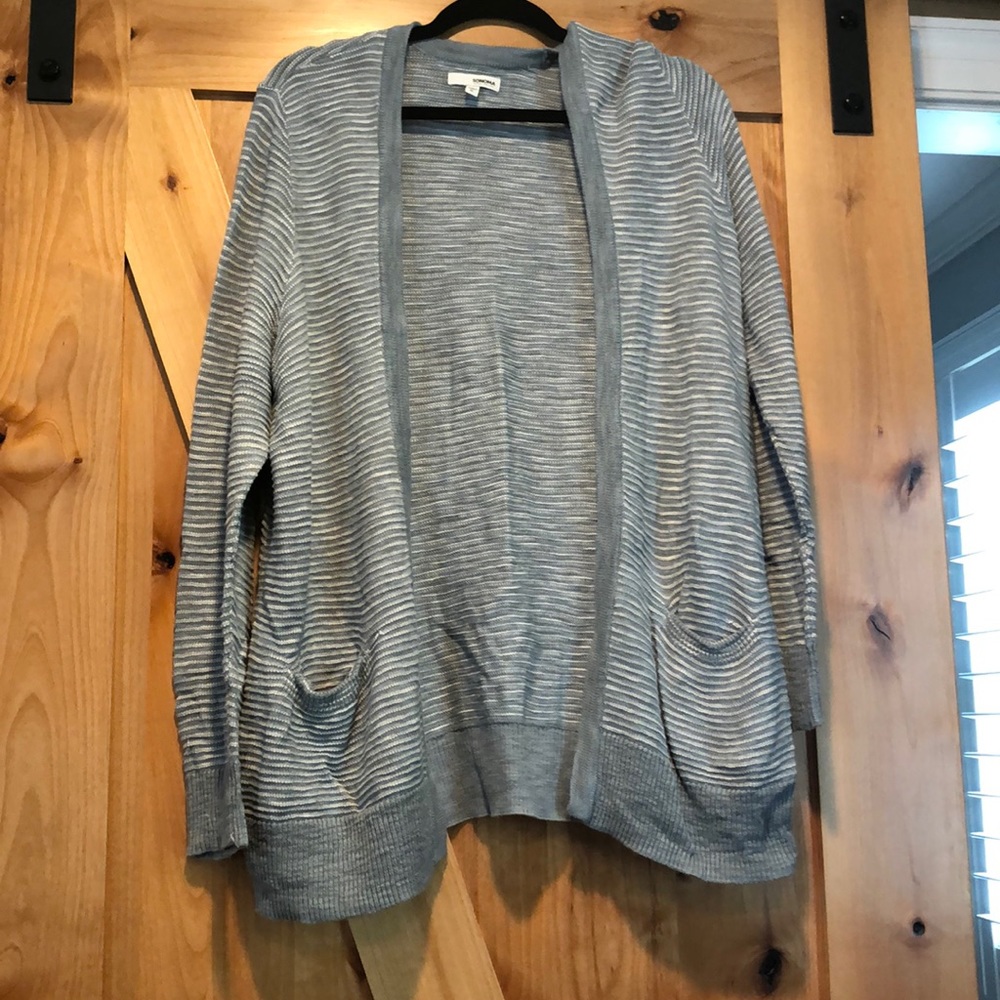 Baby blue knit sweater